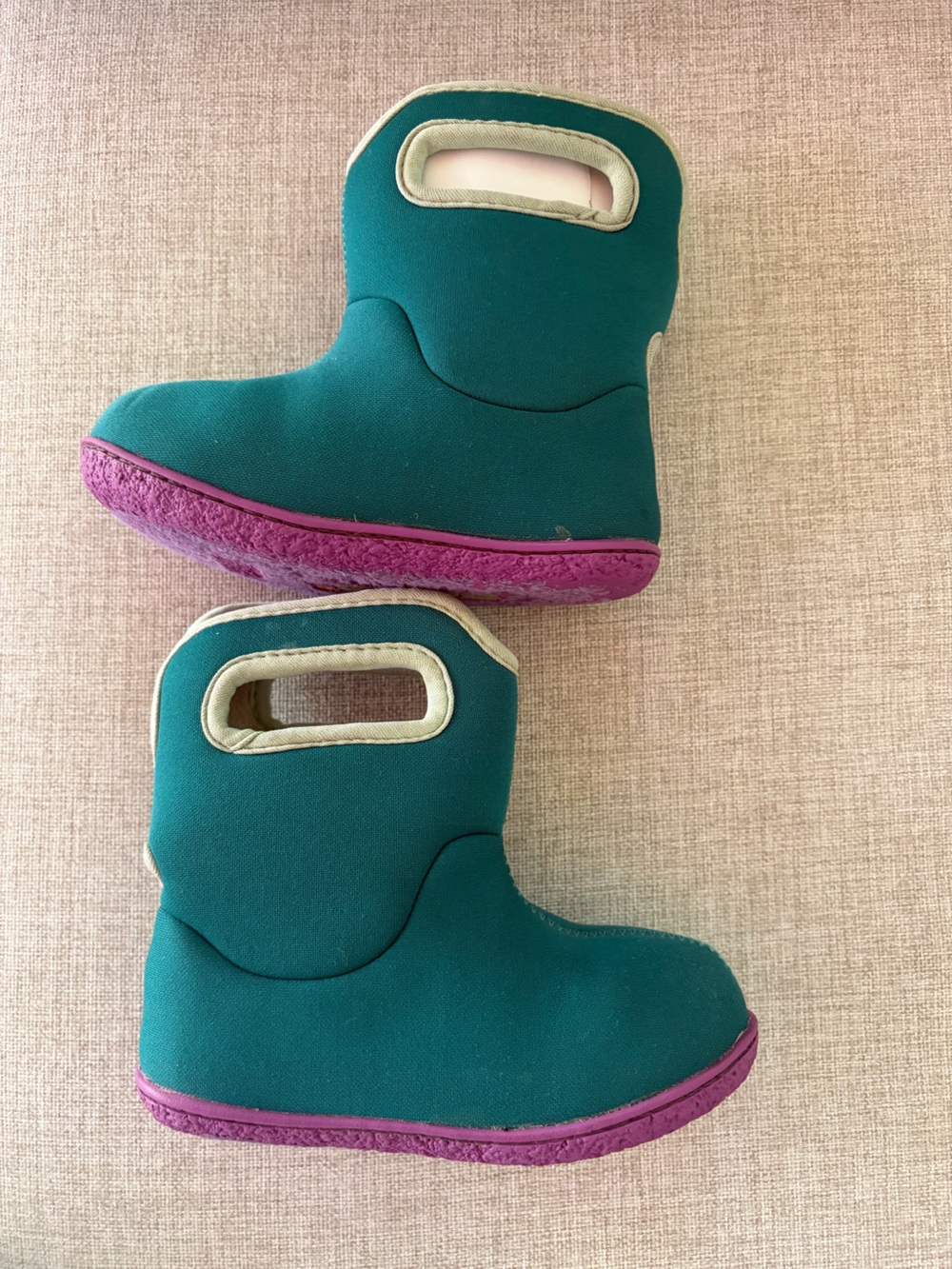 Baby Bogs Teal Rain and Snow Boots - Size 8C